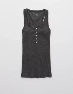 Aerie No BS Henley Tank Top 5 Aerie No BS Henley Tank Top -Outlet Aerie Chic Store 0441 2775 005 f