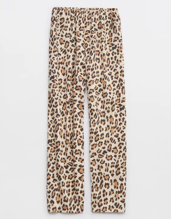 Aerie Leopard Skater Pajama Pant 3 Aerie Leopard Skater Pajama Pant - Image 3