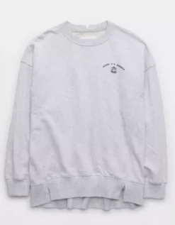 Aerie The Chill Crew Sweatshirt -Outlet Aerie Chic Store 0743 3155 092 f