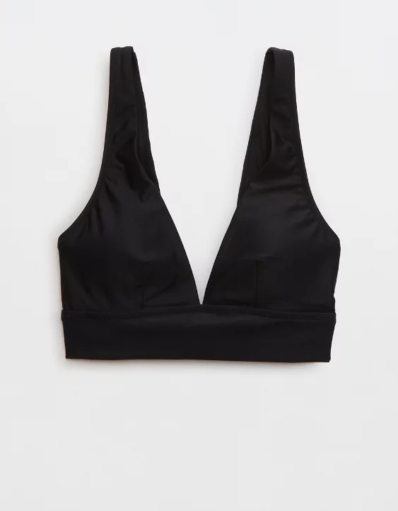 Aerie Plunge Longline Triangle Bikini Top 3 Aerie Plunge Longline Triangle Bikini Top - Image 3
