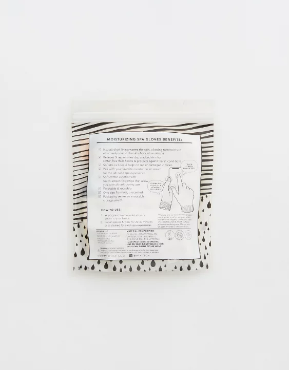 Aerie Kitsch Moisturizing Spa Gloves 3 Aerie Kitsch Moisturizing Spa Gloves - Image 3