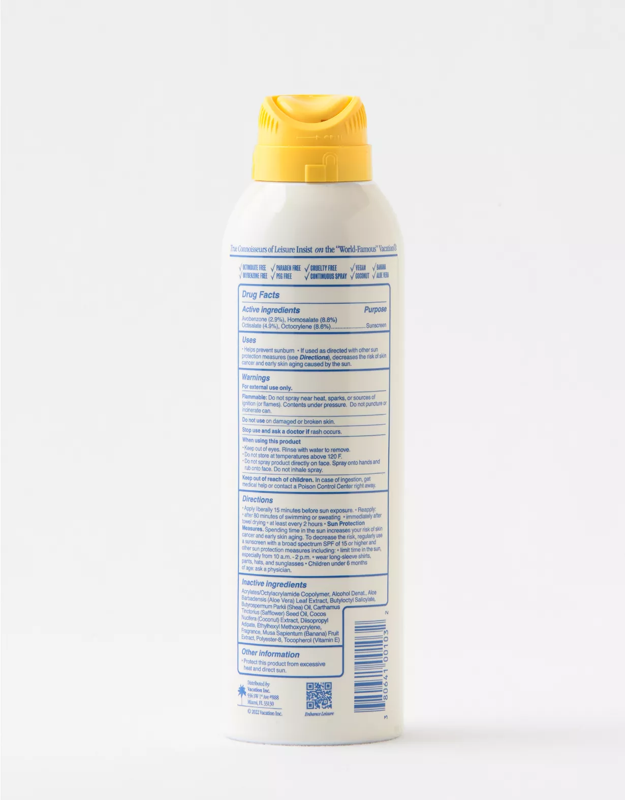 Aerie Vacation SPF 50 Spray Sunscreen 2 Aerie Vacation SPF 50 Spray Sunscreen - Image 2