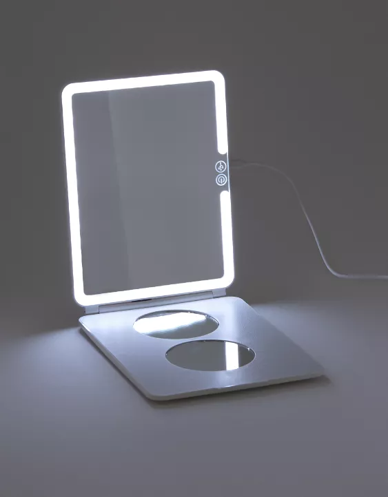 Aerie Beauty Creations On The Go Mini LED Mirror 2 Aerie Beauty Creations On The Go Mini LED Mirror - Image 2