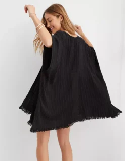 Aerie Textured Open Cape -Outlet Aerie Chic Store 1497 7407 073 ob
