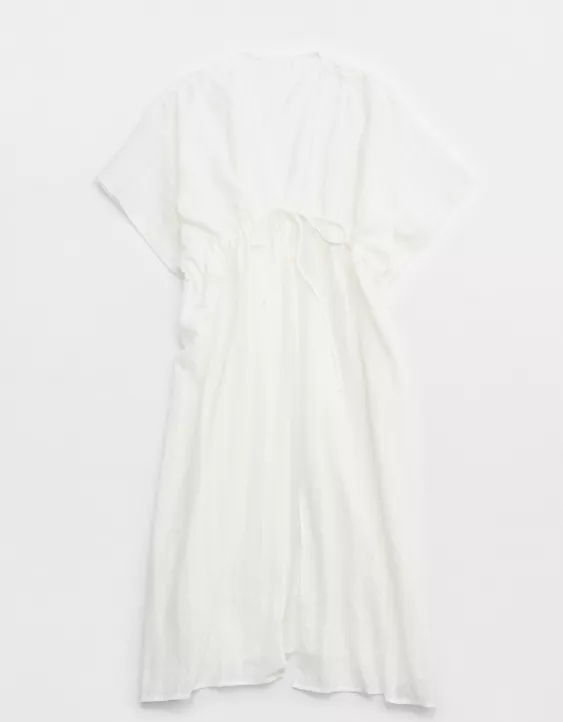 Aerie Front Tie Open Maxi Cape 3 Aerie Front Tie Open Maxi Cape - Image 3