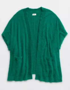 Aerie Fuzzy Sweater Cape -Outlet Aerie Chic Store 1497 8358 860 f