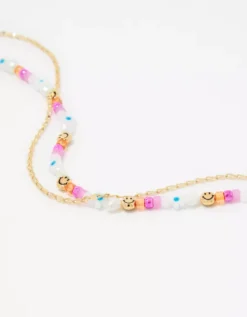 Aerie Electric Beaded Necklace Pack -Outlet Aerie Chic Store 1498 8598 900 b