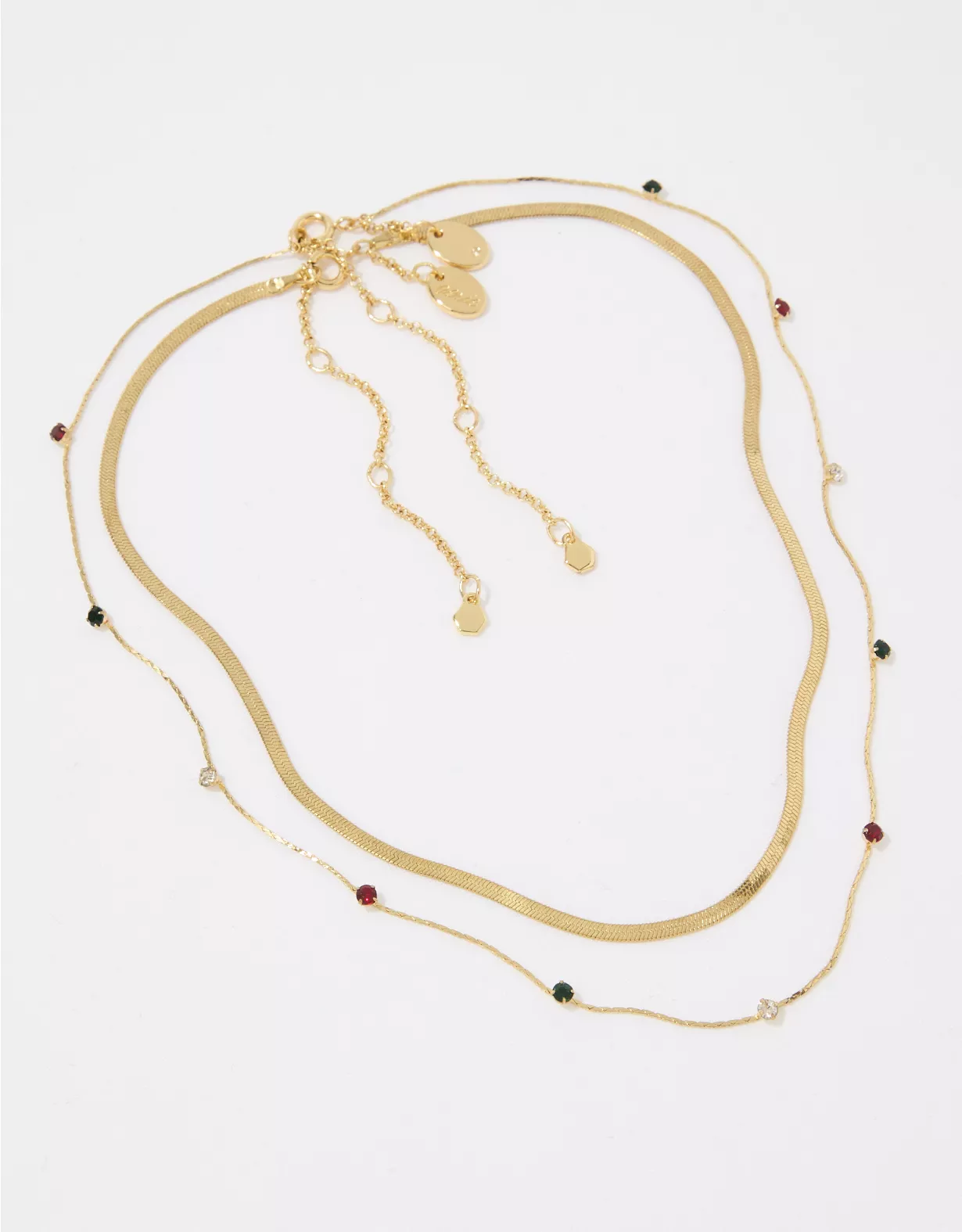 Aerie Stone Setting Drop Necklace Pack 1 Aerie Stone Setting Drop Necklace Pack