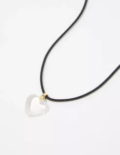 Aerie String And Heart Necklace -Outlet Aerie Chic Store 1498 8815 900 b
