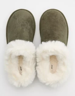 Aerie Fur Scruff Slippers -Outlet Aerie Chic Store 1499 8622 324 b