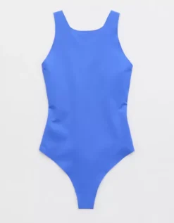 Aerie SMOOTHEZ Racerback Bodysuit -Outlet Aerie Chic Store 1695 3682 434 f