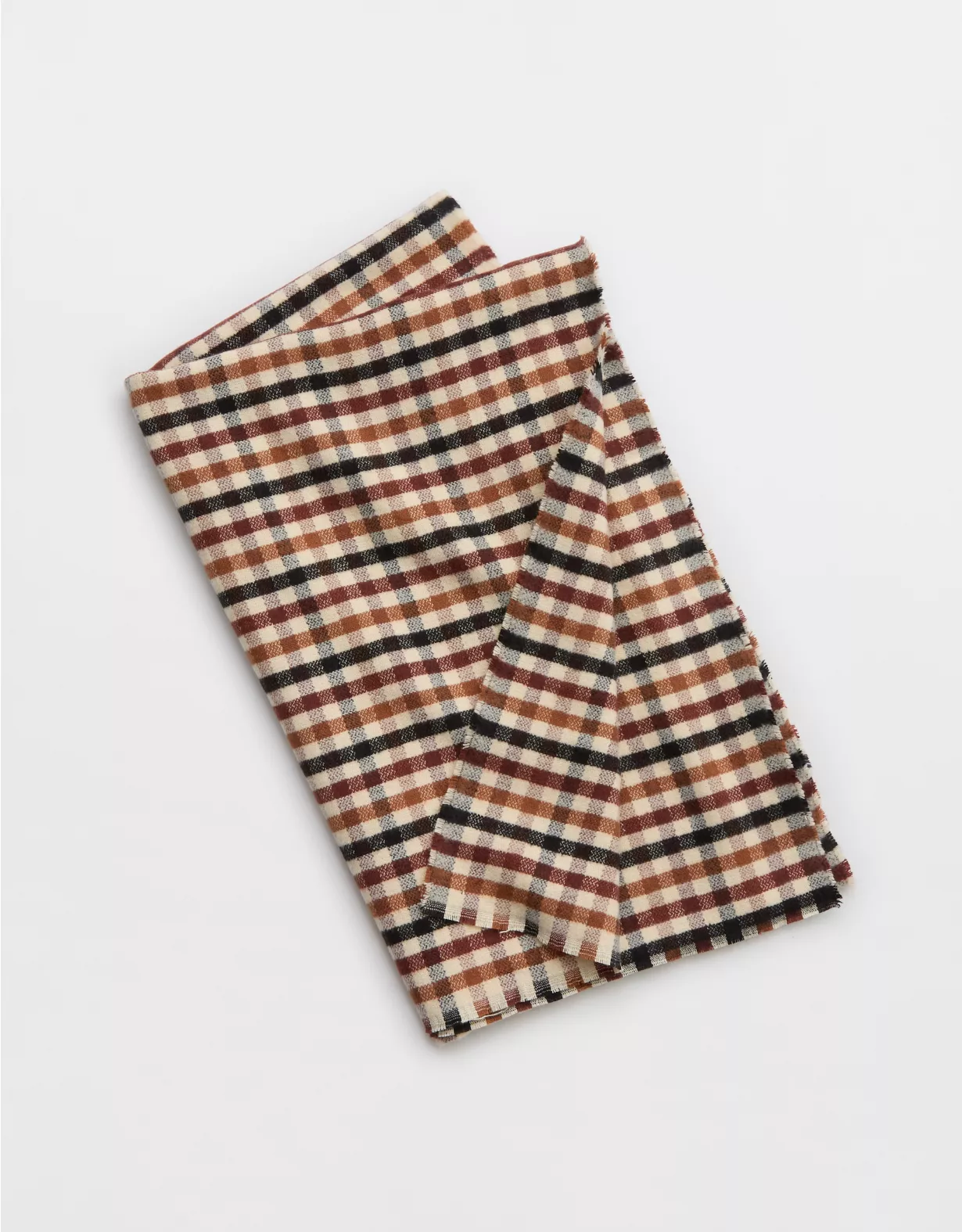 Aerie Lightweight Plaid Scarf 2 Aerie Lightweight Plaid Scarf - Image 2