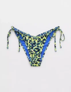 Aerie Leopard Low Rise Tie Cheekiest Bikini Bottom 5 Aerie Leopard Low Rise Tie Cheekiest Bikini Bottom -Outlet Aerie Chic Store 1754 4451 361 f