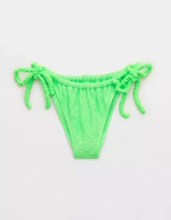 Aerie Lace Scrunchie Tie Cheekiest Bikini Bottom -Outlet Aerie Chic Store 1754 4646 707 f