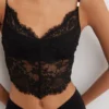 Aerie Show Off Lace Corset Bra Top