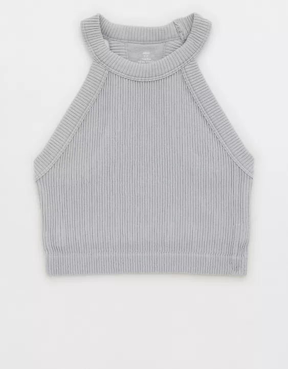 Aerie Superchill Seamless High Neck Bra Top 3 Aerie Superchill Seamless High Neck Bra Top - Image 3
