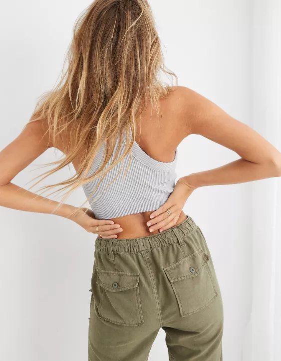 Aerie Superchill Seamless High Neck Bra Top 2 Aerie Superchill Seamless High Neck Bra Top - Image 2