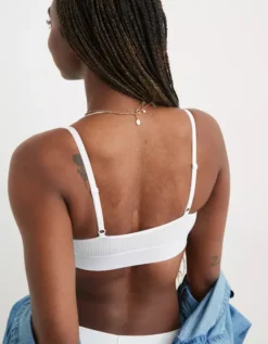 Aerie Superchill Modal Rib Triangle Bralette 5 Aerie Superchill Modal Rib Triangle Bralette -Outlet Aerie Chic Store 2694 3663 100 ob