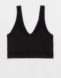 Aerie Superchill Seamless Bra Top -Outlet Aerie Chic Store 2694 3698 073 f