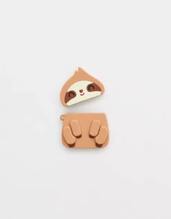 Aerie Atny Silicone Sloth AirPod Case
