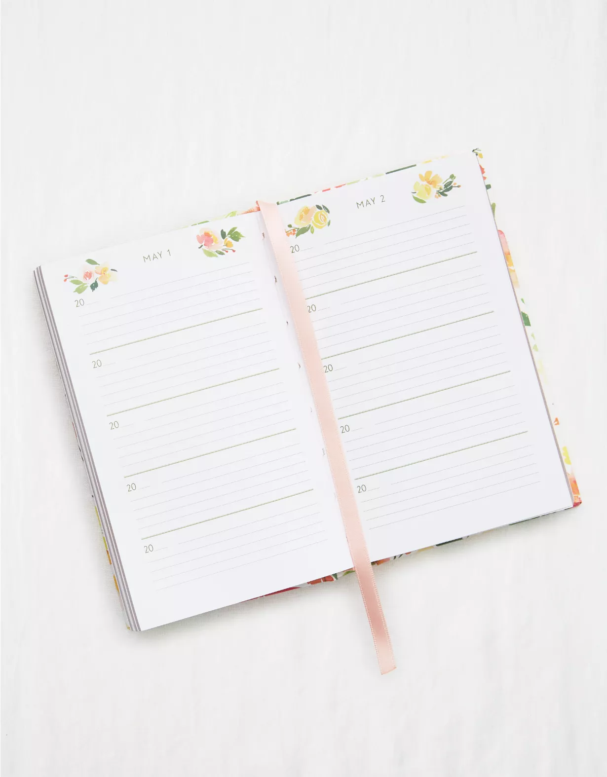 Aerie One Line A Day Journal - Floral 2 Aerie One Line A Day Journal - Floral - Image 2