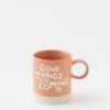 Aerie Fringe Good Things Coming Ceramic Mug