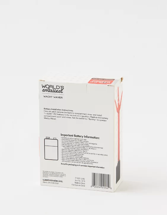 Aerie West Minster World's Smallest Wacky Waver 3 Aerie West Minster World's Smallest Wacky Waver - Image 3