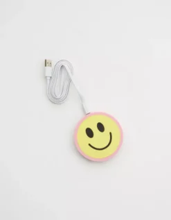 Aerie Iscream Smiley Face Wireless Charger 5 Aerie Iscream Smiley Face Wireless Charger -Outlet Aerie Chic Store 5498 8480 700 d1