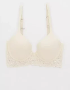 Aerie Sunnie Full Coverage Lightly Lined Bloom Lace Trim Bra 5 Aerie Sunnie Full Coverage Lightly Lined Bloom Lace Trim Bra -Outlet Aerie Chic Store 9793 5043 123 f